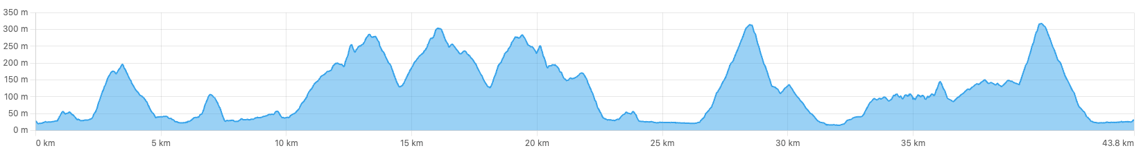 ロング高低差グラフ